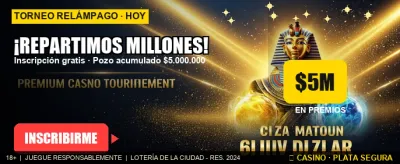 Torneo Relámpago: Ganá ya banner